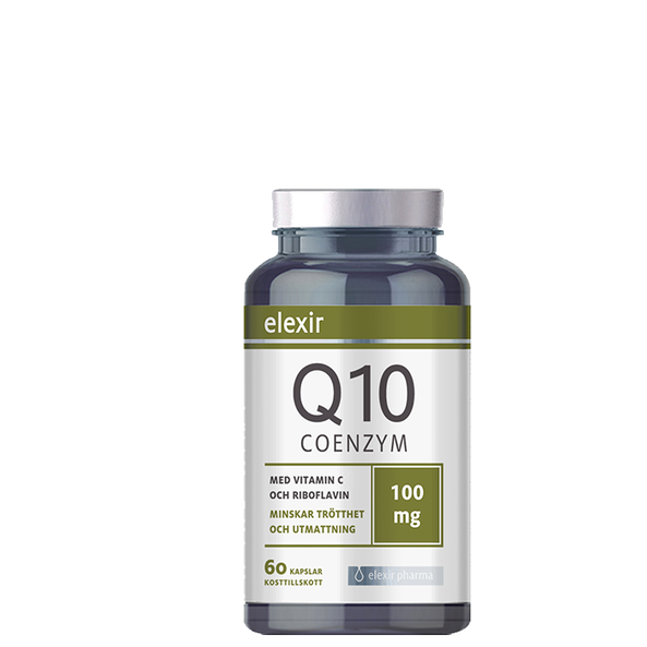 Elixir Pharma Coenzyme Q10, 60 kapslar 