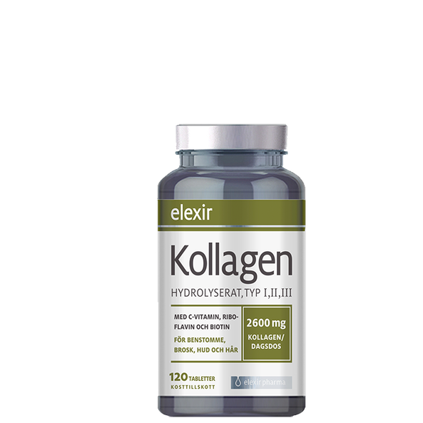 Elixir Pharma Kollagen, 120 tabletter 